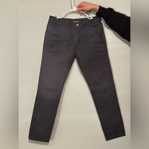 Perruzo Grey Cotton Stretch Chinos, 2018 Edition, 30x30